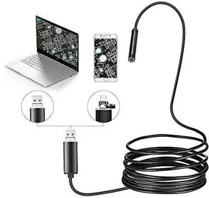 "Bluelex 5.5mm Endoscope Camera with 10m Wire - IP67 Waterproof"