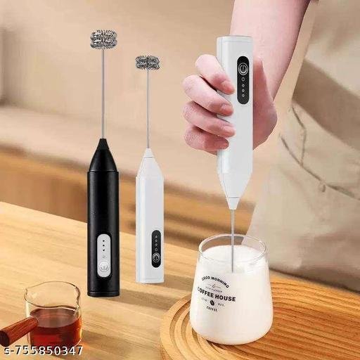 Bluelex Handheld Electric Coffee Beater – Battery Operated Foam Maker & Whisk